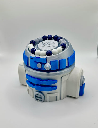 R2-D2-Inspired Bracelet – Star Wars Astromech Droid Jewelry